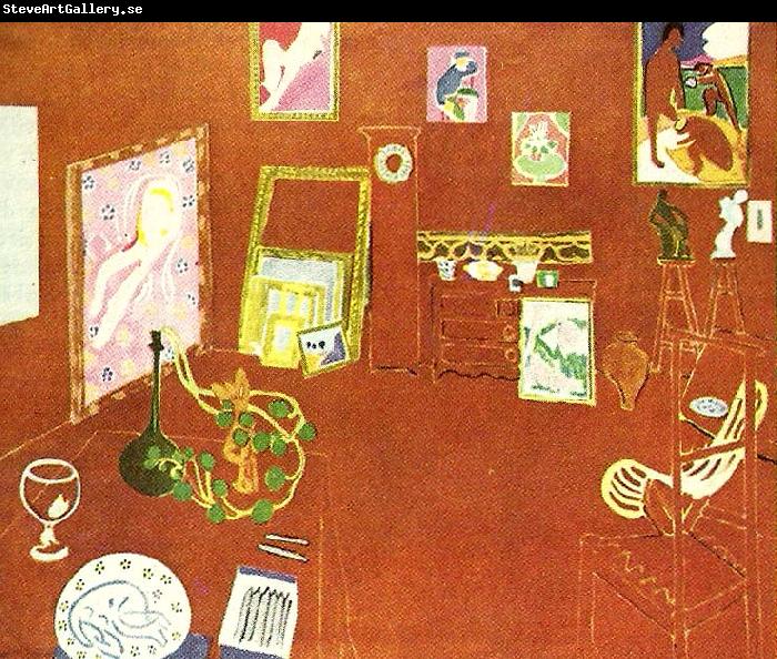 Henri Matisse den roda ateljen